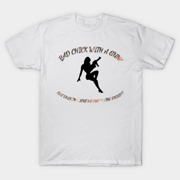 Gun Women T-Shirt by Rahz767